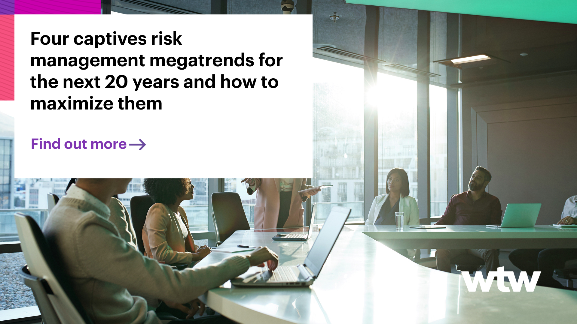 Four captives risk management megatrends for the next 20 years - WTW