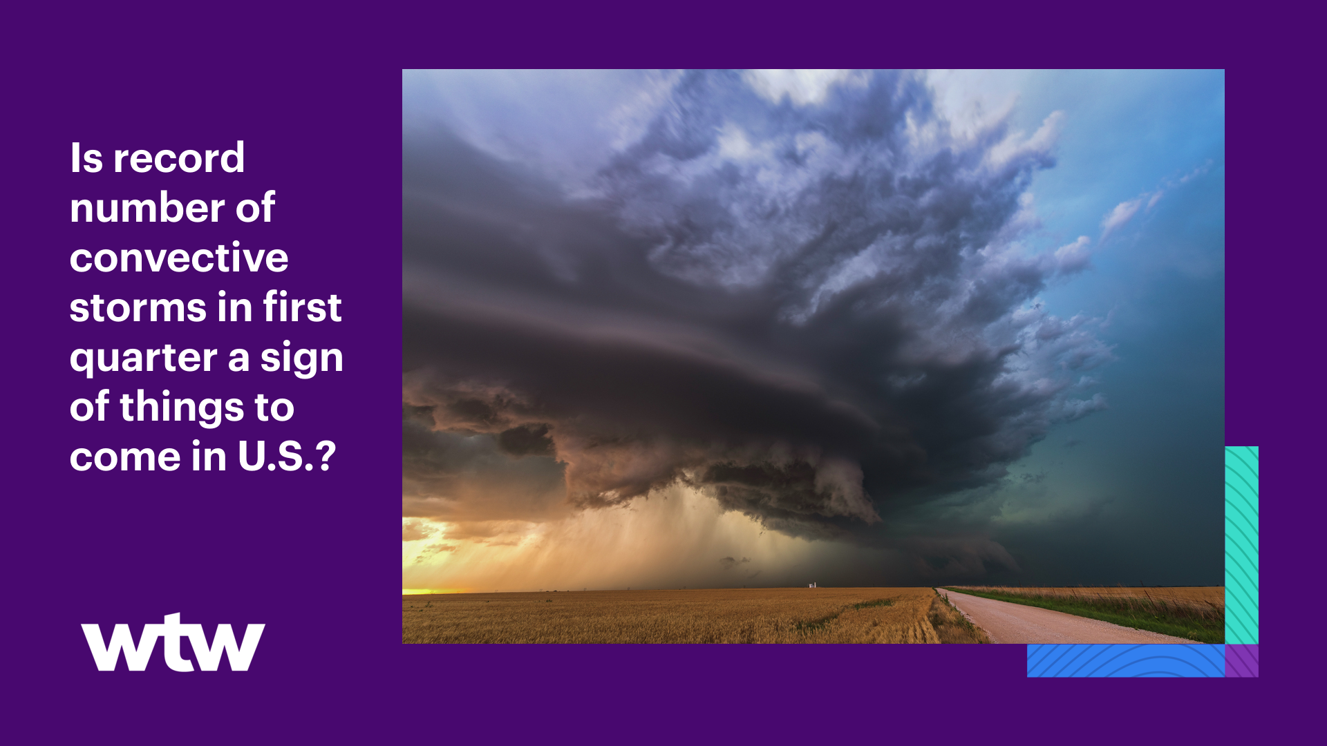 Is the record number of convective storms in the first quarter a sign ...