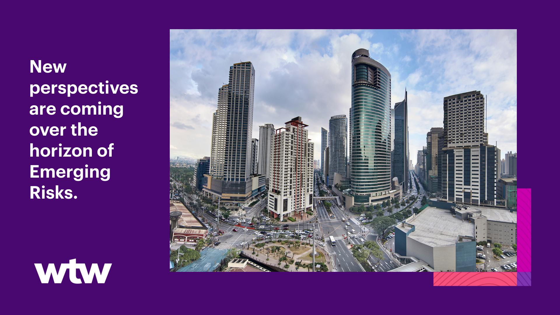 New perspectives are coming over the horizon.for emerging risks - WTW UK