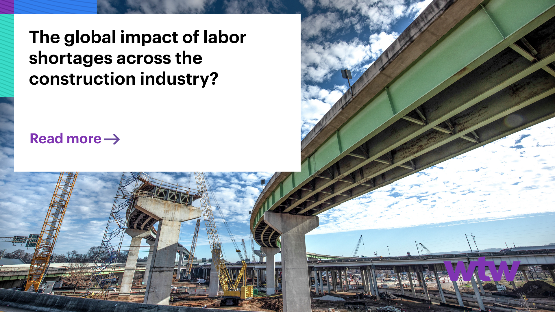 The global impact of labor shortages across the construction industry - WTW