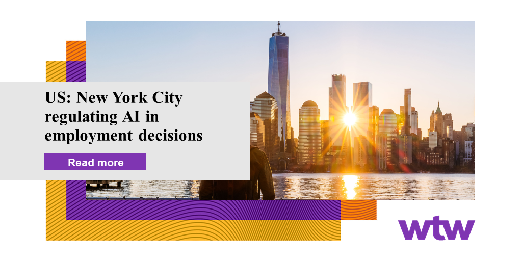 United States: New York City regulating artificial intelligence in ...