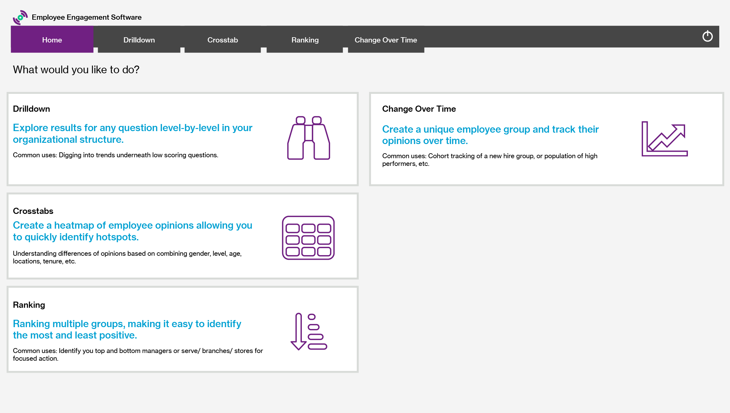 Advanced analytics screenshot