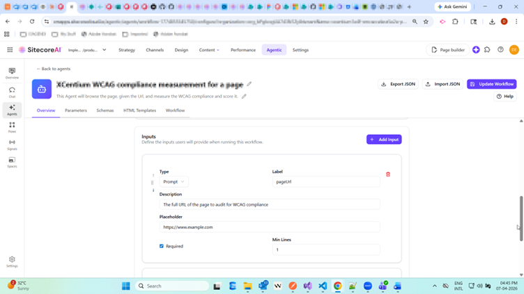 Image 1 of Building Agent for WCAG Score