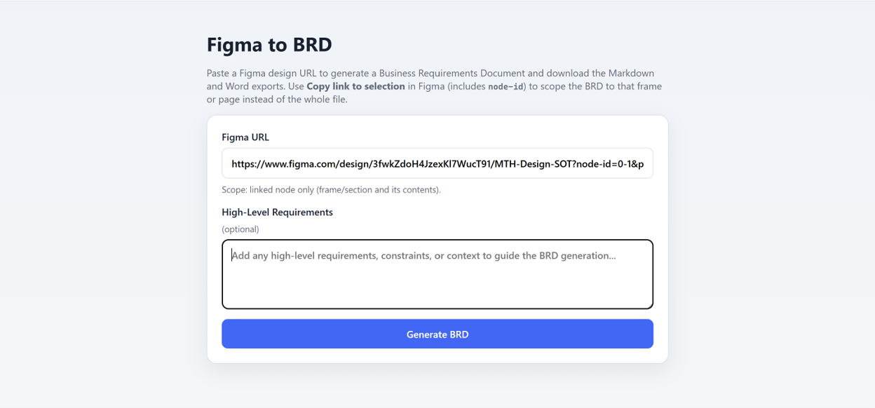 Image 1 of Figma to BRD blog