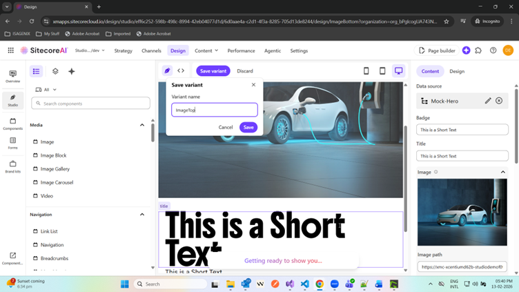 Image 11 of Visualize Components in the Sitecore AI Design