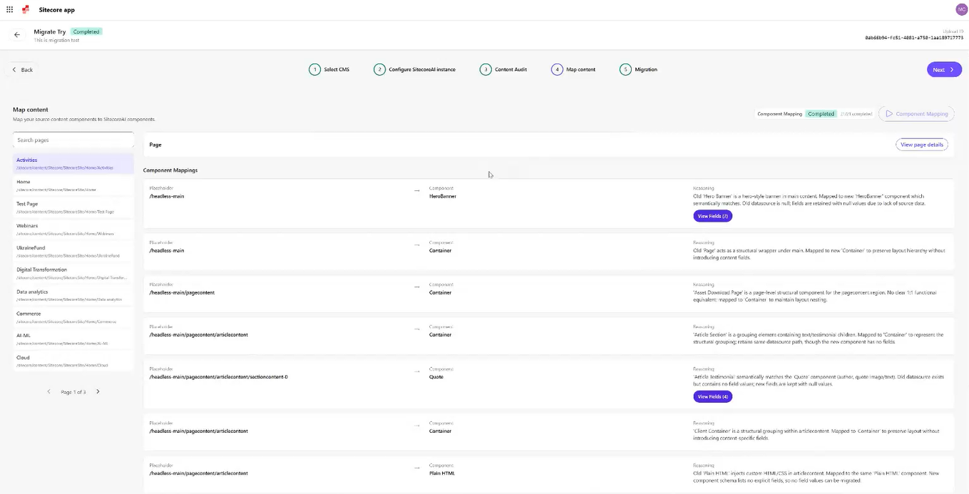 Image 17 of SitecoreAI Pathway Guide End to End Migration Walkthrough