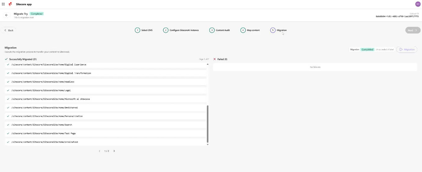 Image 18 of SitecoreAI Pathway Guide End to End Migration Walkthrough