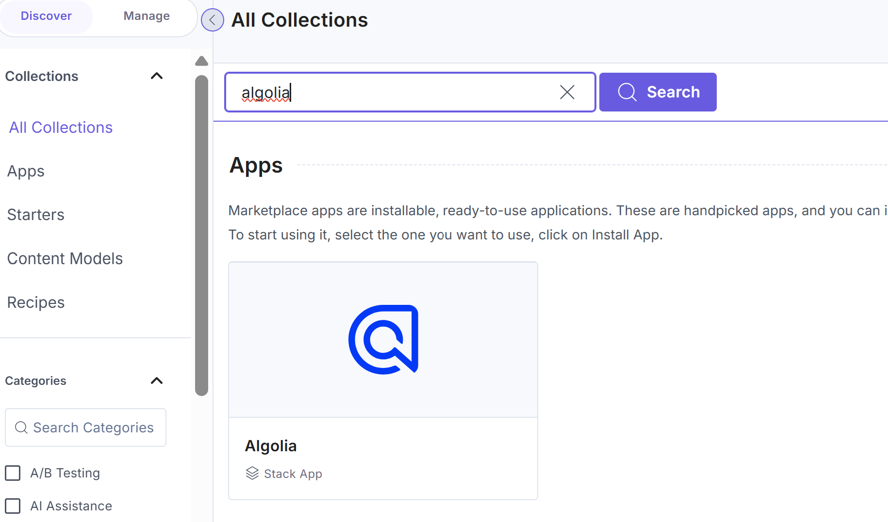 Image 2 for ContentStack Algolia blog