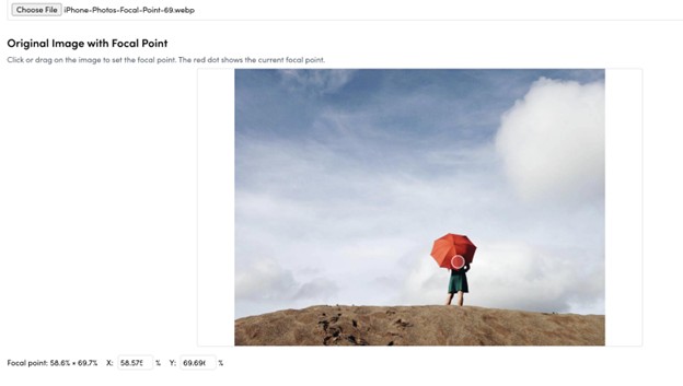 Image 2 of Implementing Image focal points in Sitecore XM Cloud