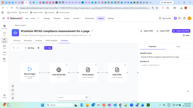 Image 3 of Building Agent for WCAG Score