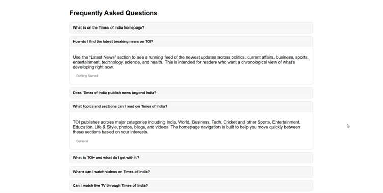 Image 4 of Building an Agent for computing FAQ section for a page using Agentic Studio