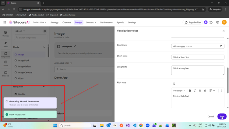 Image 5 of Visualize Components in the Sitecore AI Design