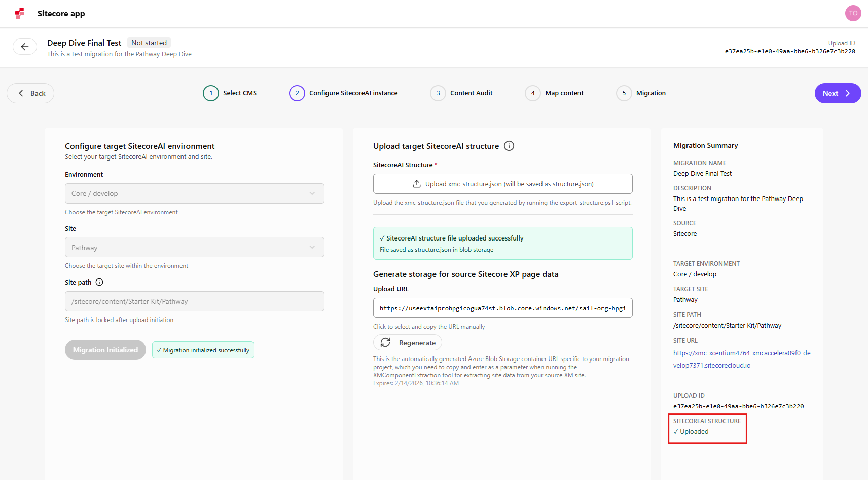 Image 9 of SitecoreAI Pathway Guide End to End Migration Walkthrough