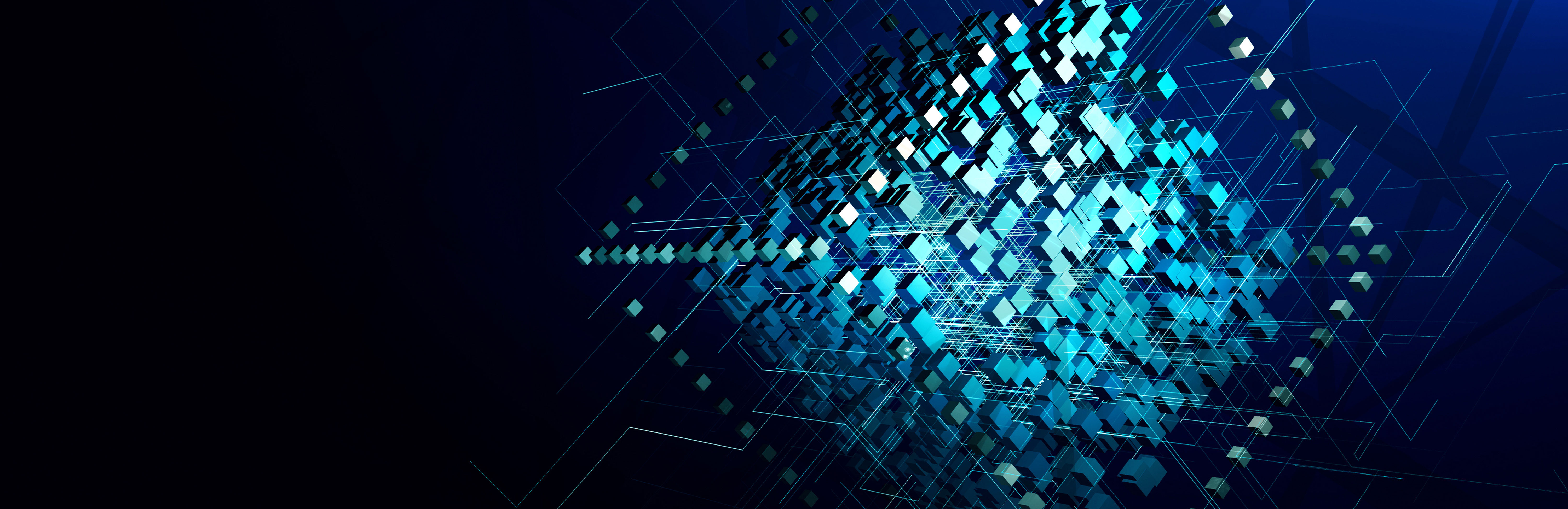 cubical pattern banner