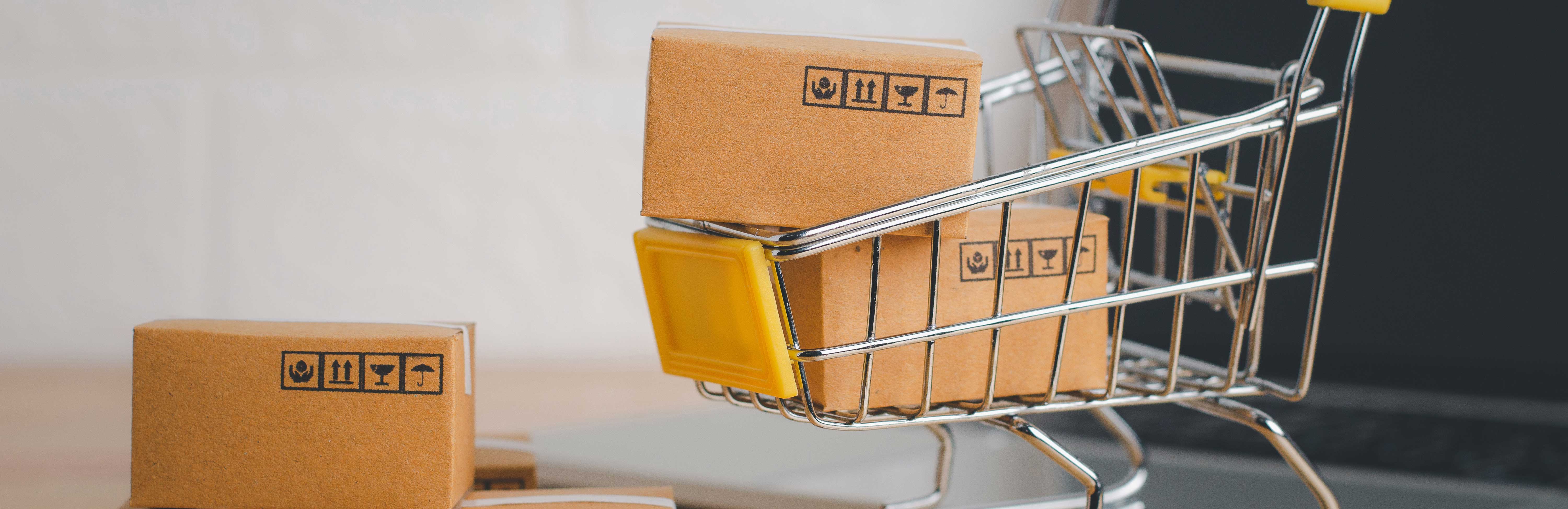 shopping cart banner