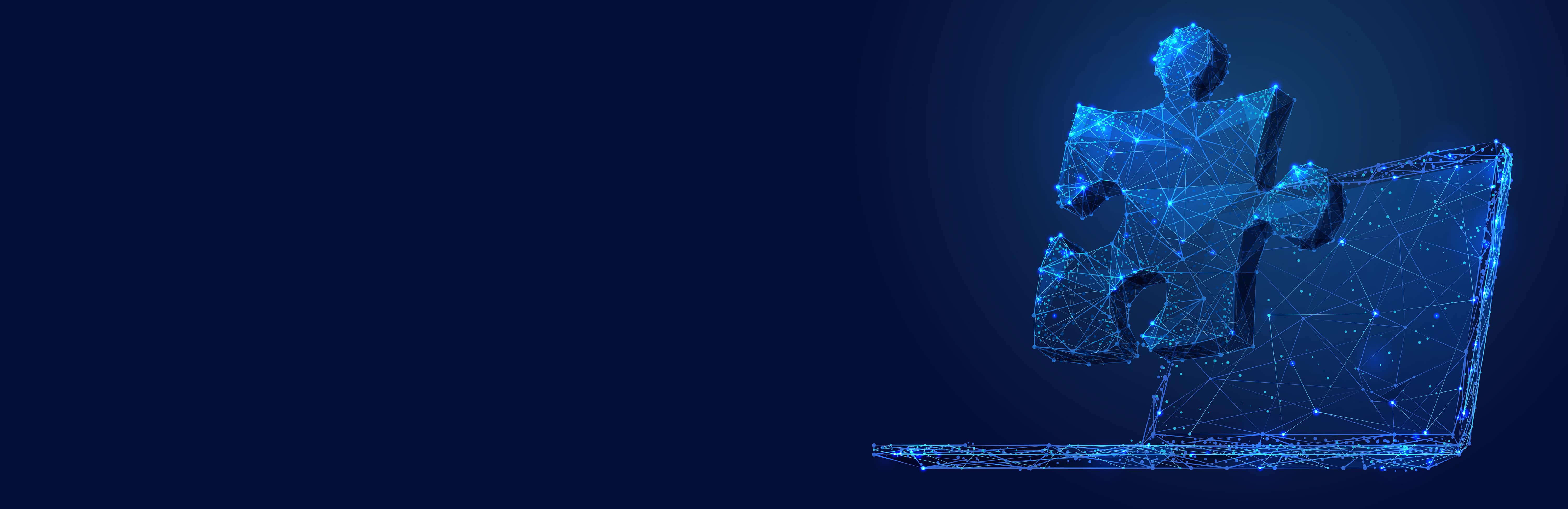 Puzzle piece banner