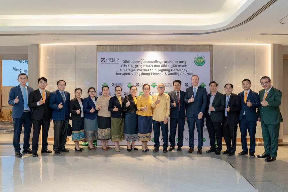 Zuellig Pharma and Viengthong Pharma Forge Strategic Partnership to Enhance Healthcare Accessibility in Laos