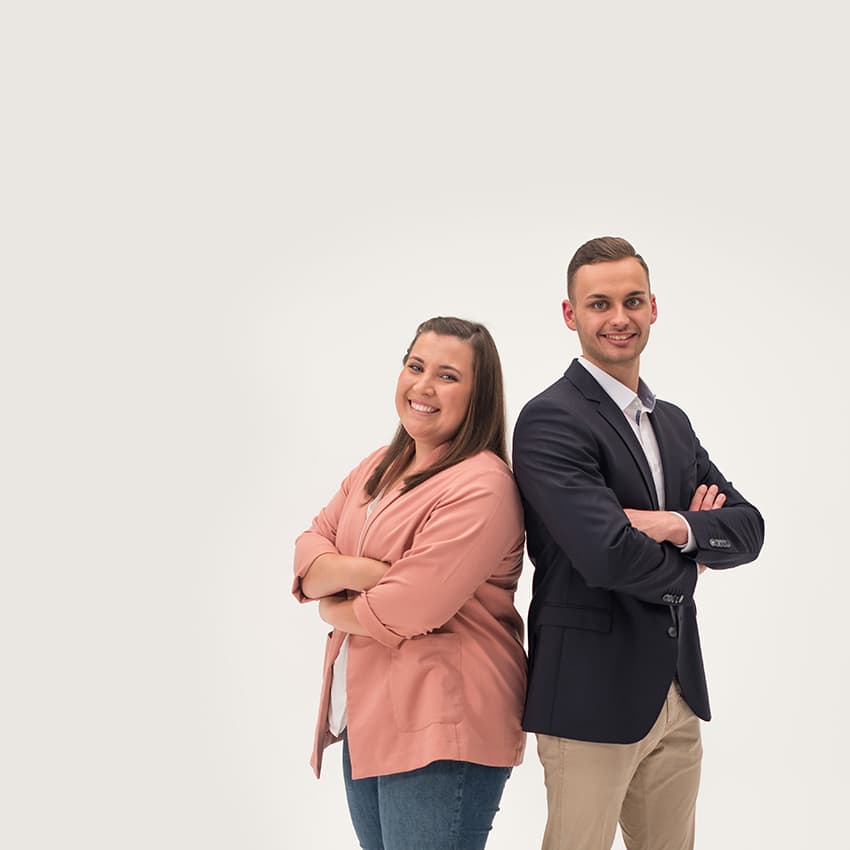 zwei studenten