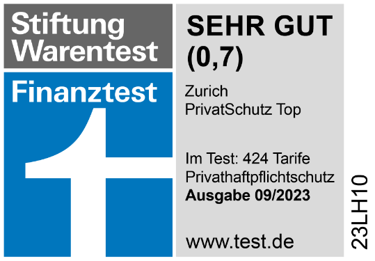 stiftung-warentest_privathaftpflicht_539x375_2023_10 Stiftung Warentest Finanztest: Zurich Privathaftpflichtschutz Note Sehr gut
