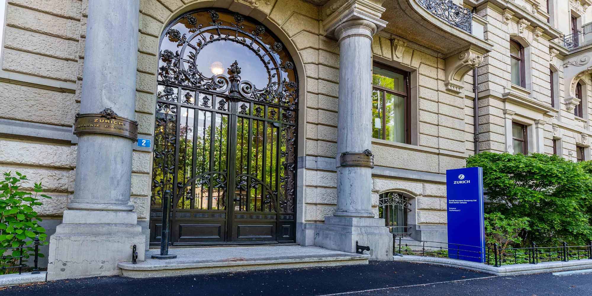 QuaiZurich Campus entrance