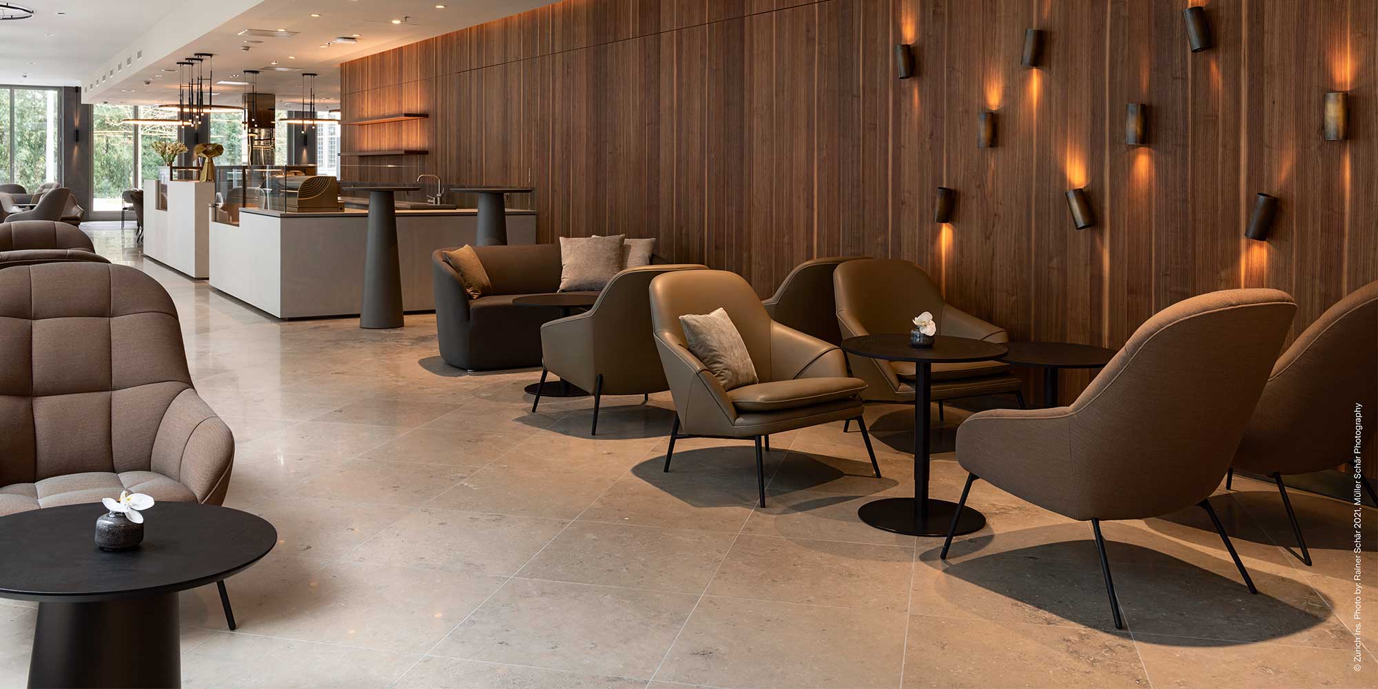 Quai Cafe sitting area