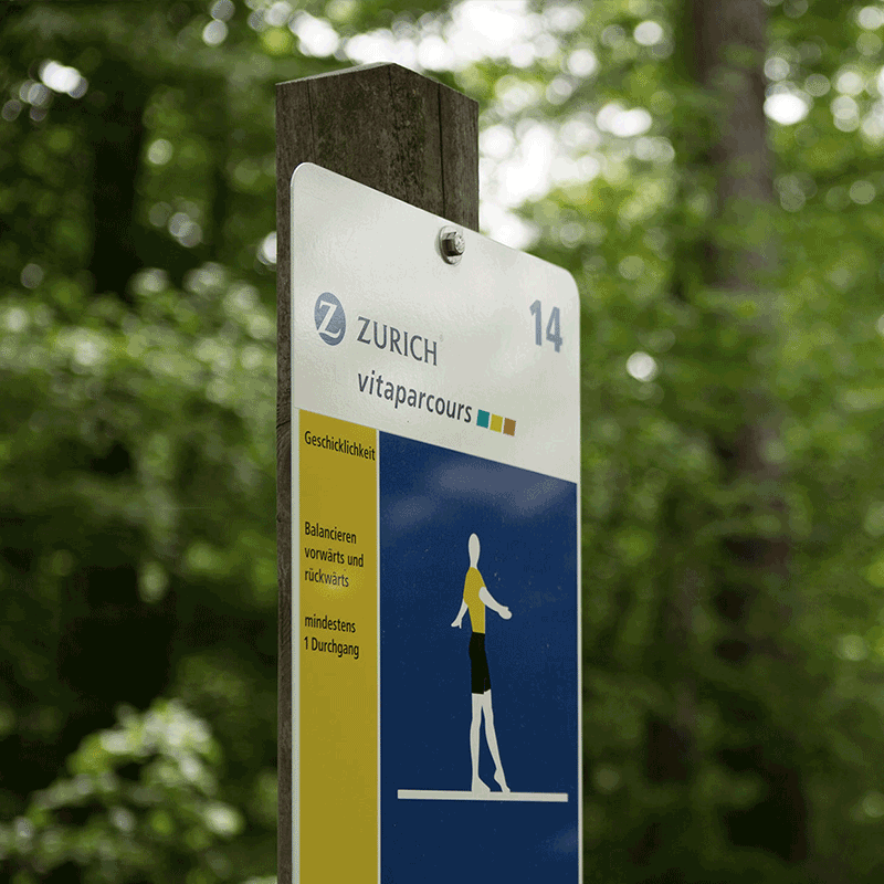 teaser vita parcour fitness in the forrest