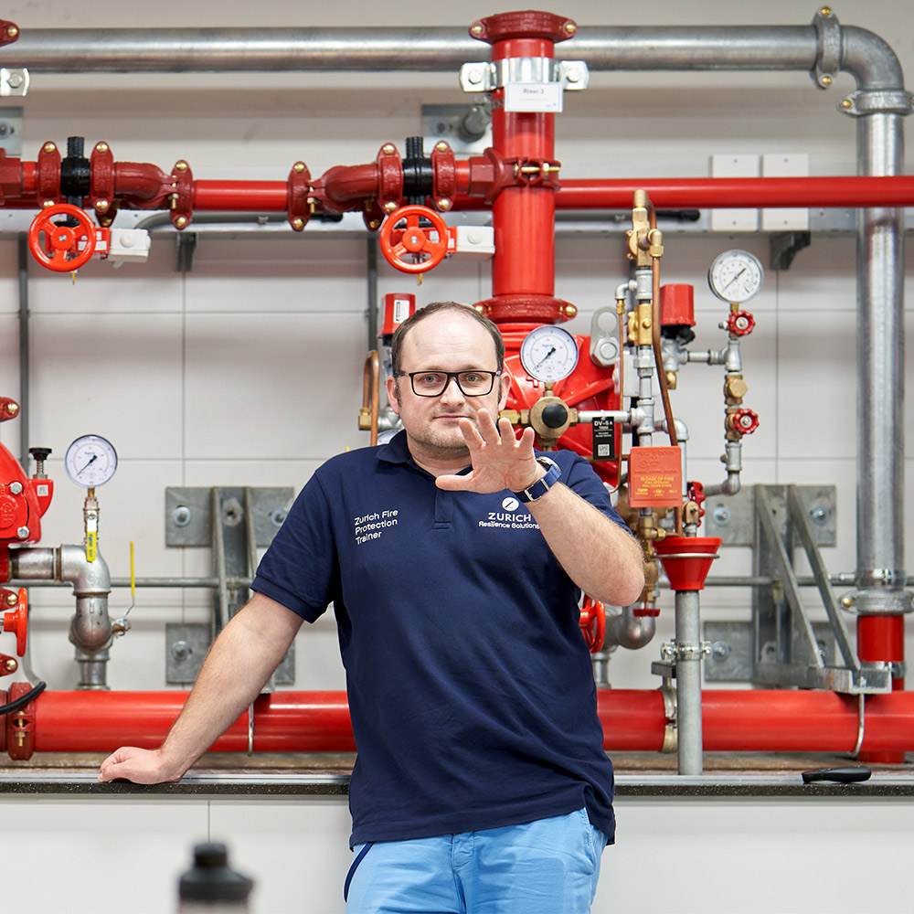 Zurich Fire Protection trainer