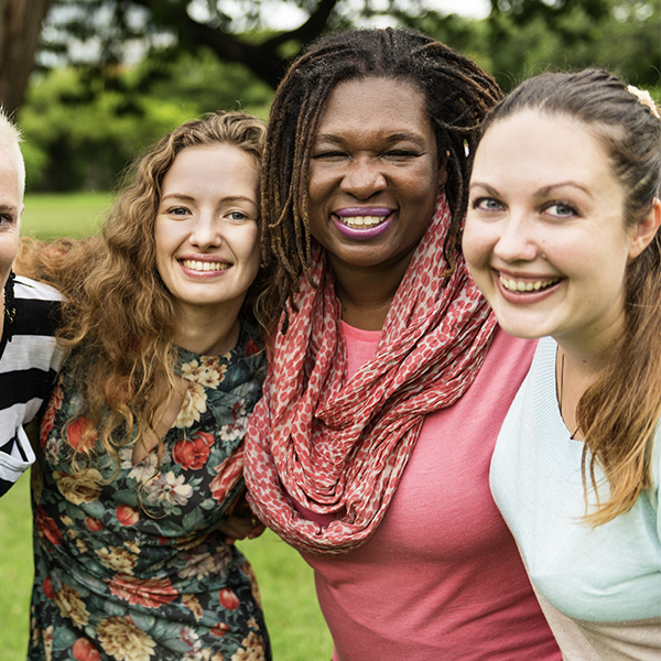 a group of women