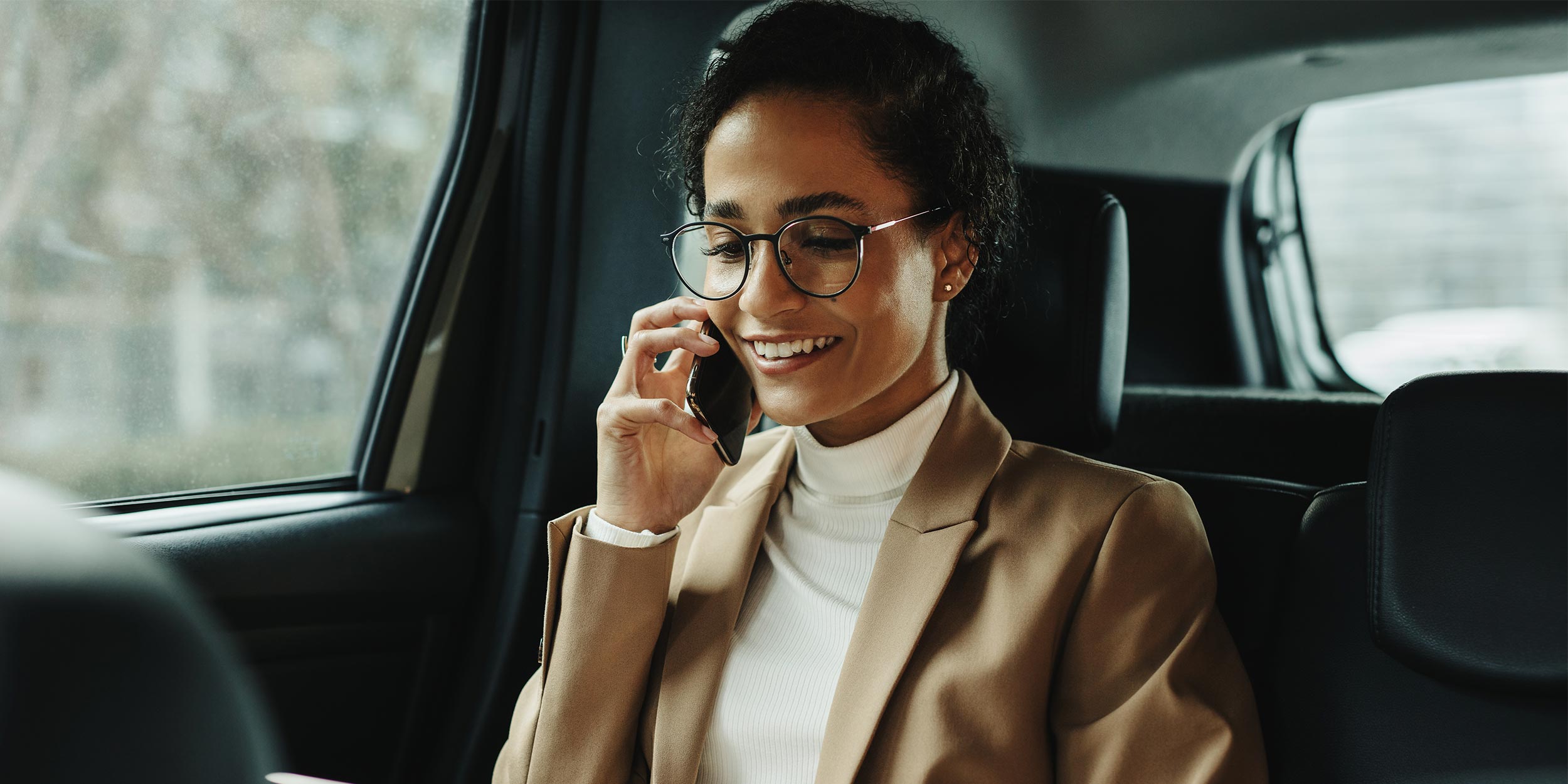 businesswoman talking on the phone