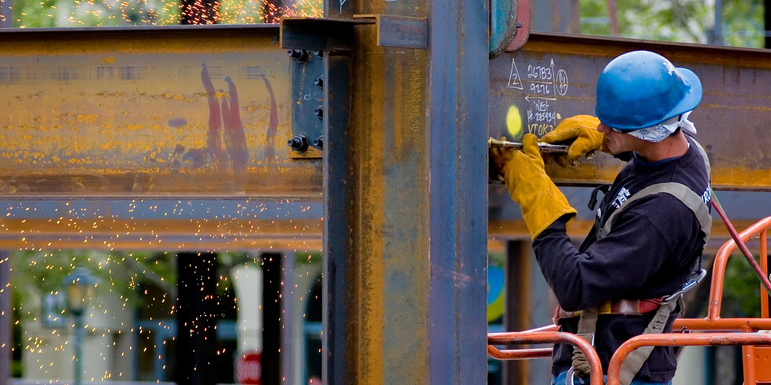 man on construction site