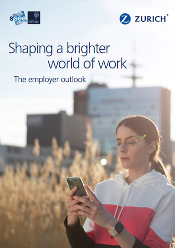 cover Shaping a brighter world of work The employer outlook