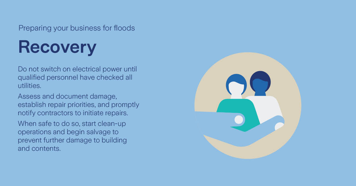 Flood phase recovery