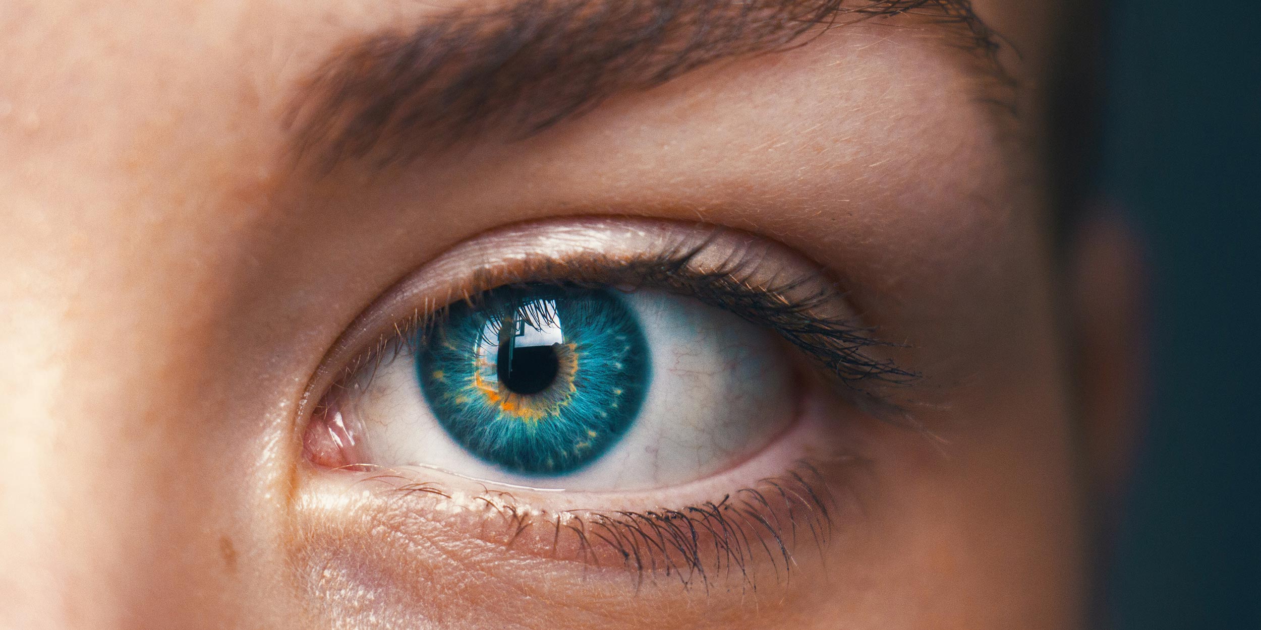 eye close up