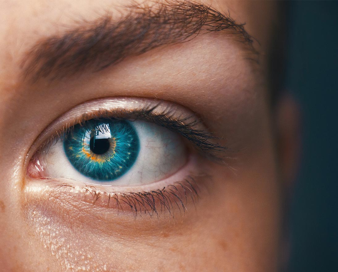 eye close up