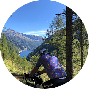Cycling in mountains can help mental health