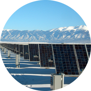 a solar farm