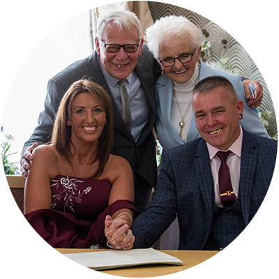Christine's wedding