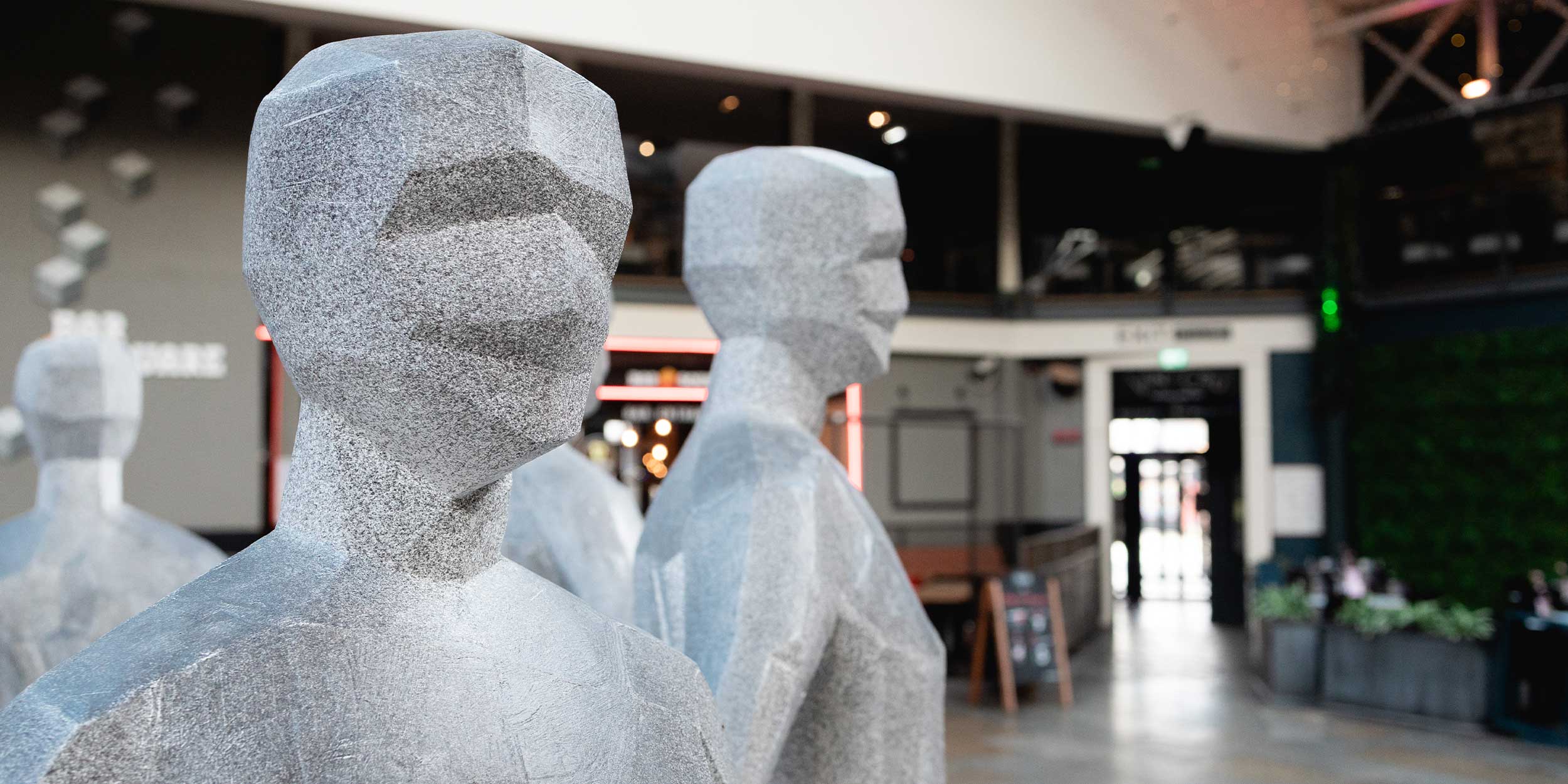 Zurich's statue in Glasgow made from captured CO2