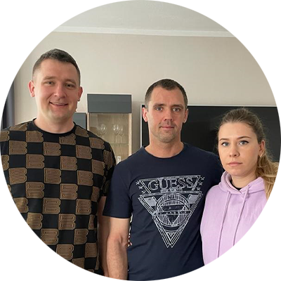 Radoslaw and family