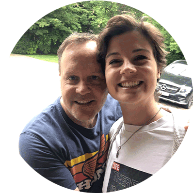 John and daughter Grace