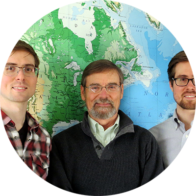 Steve, Ray and Eric Schmitt from Salient Predictions