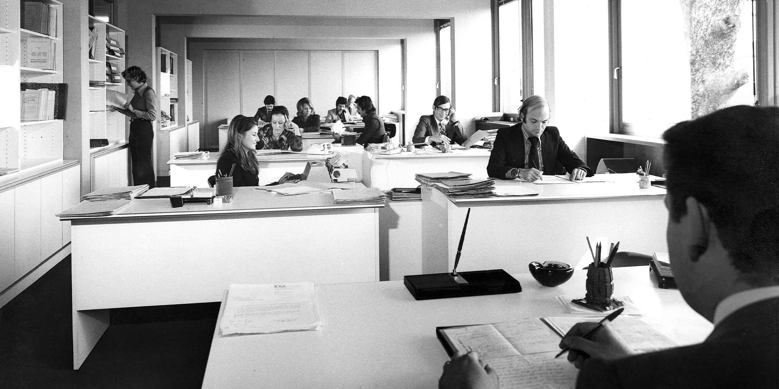 Zurich office in the past