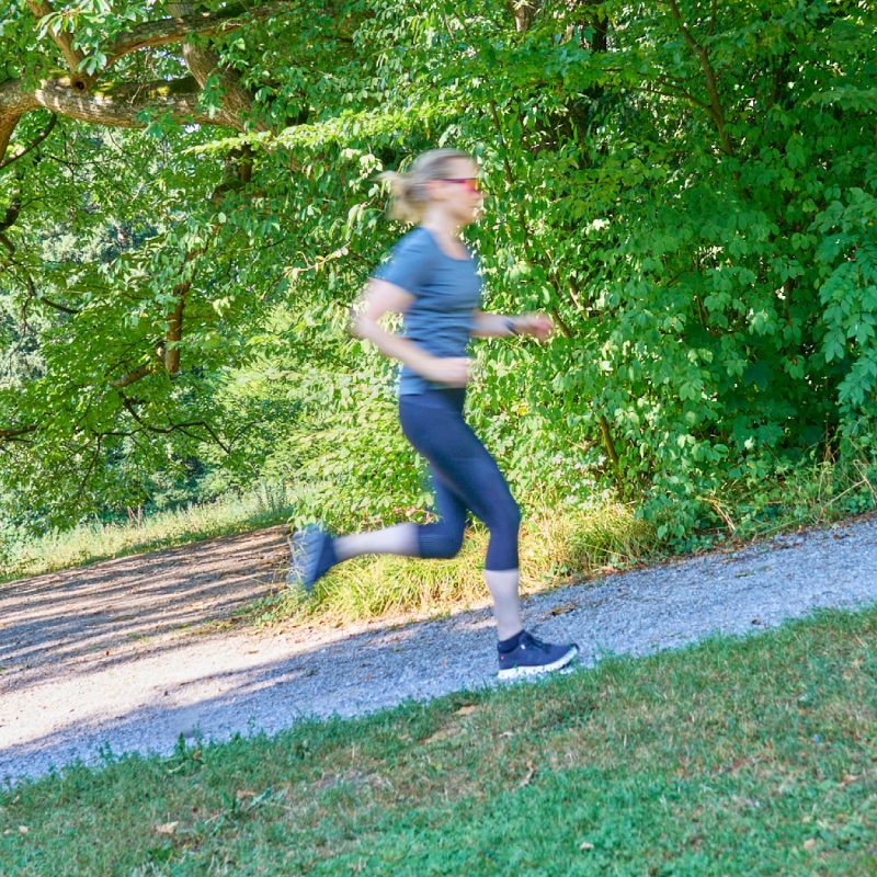Linda Freiner running