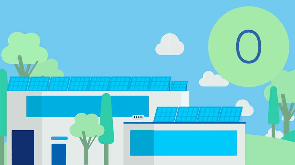 illustration 0 tons of carbon emissions