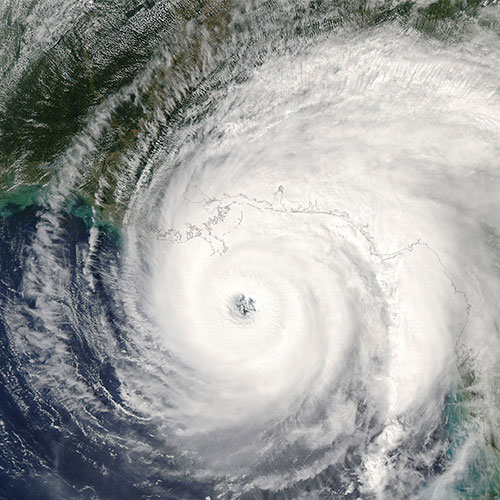 The eye of the hurricane