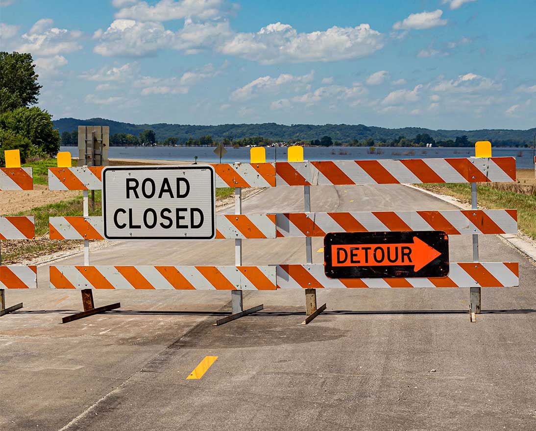 Road block