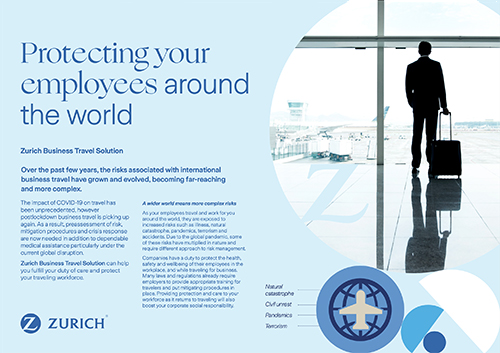 cover zurich business travel solution