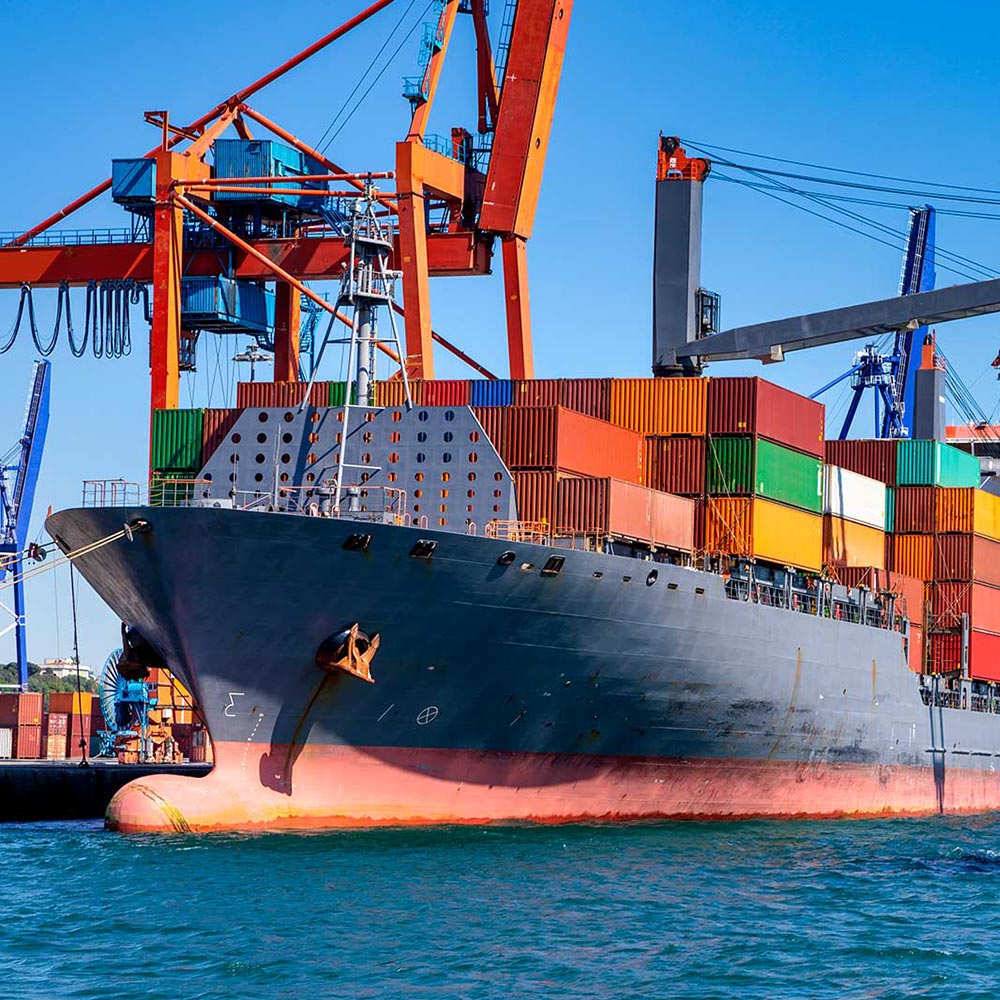 Cargo Container Ship