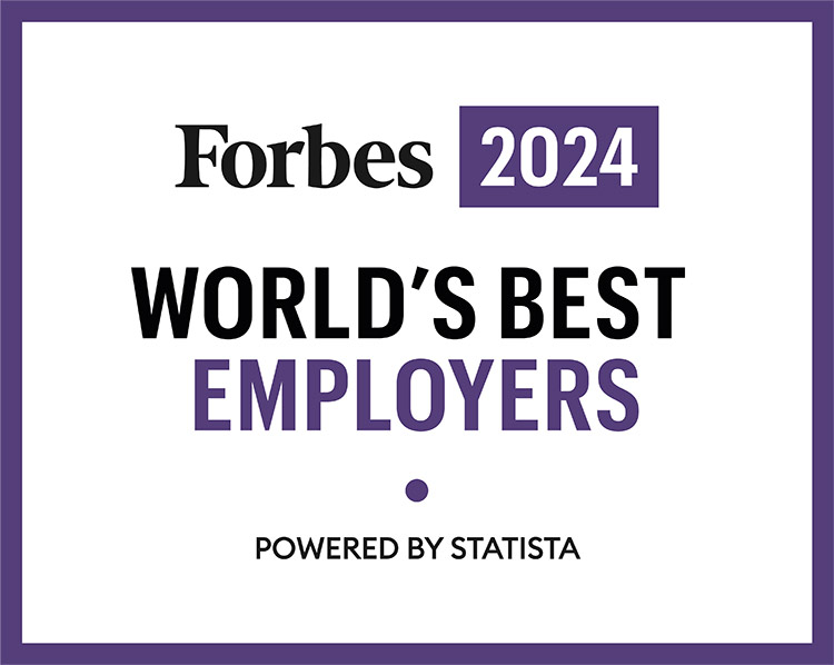 Award Forbes World's Best Employers 2024 