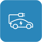 EV Drive System Icon